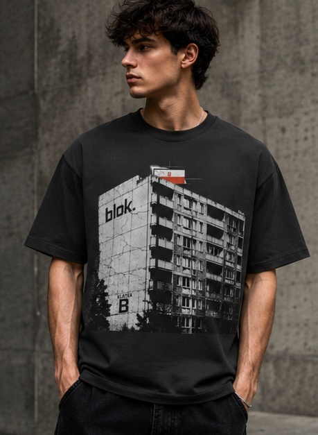 BLOK. – “Robię Hajs” Box Tee