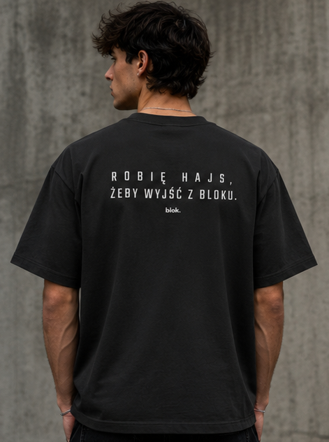 BLOK. – “Robię Hajs” Box Tee