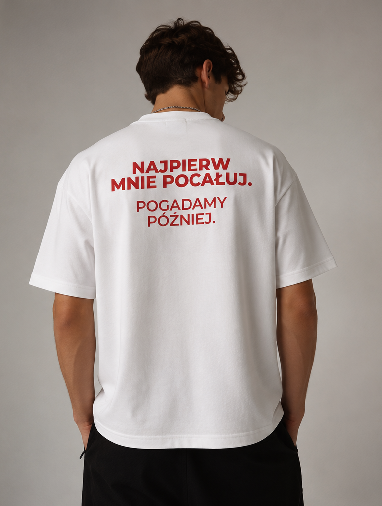 BLOK. “Najpierw mnie pocałuj.” Tee